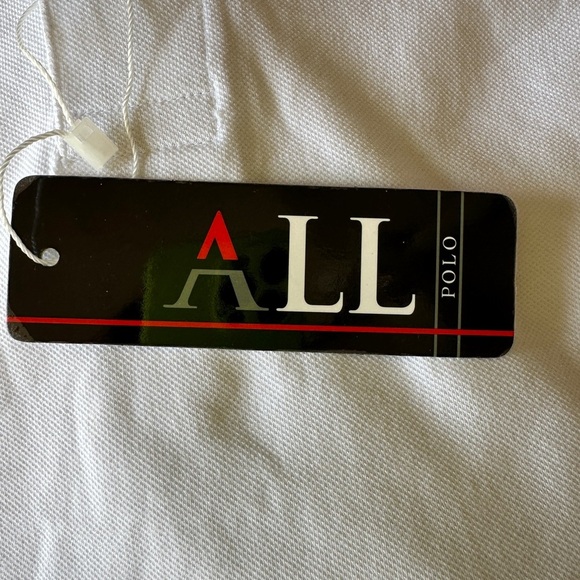 ALL White Polo Shirt Size 5XL - Picture 5 of 11